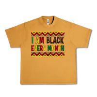 Peanut Butter i am black every month Urban Heavy Tee - Artiststas