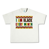Pistachio i am black every month Urban Heavy Tee - Artiststas