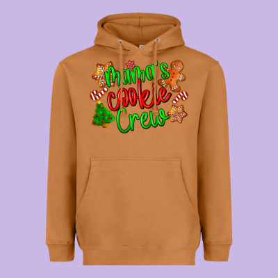 Mama's Cookie Crew Heavyweight Hoodie Designed By Lillyallendesigns
