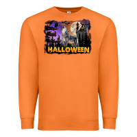 Carrot Halloween Wolf Premium Sweatshirt - LillyAllenDesigns