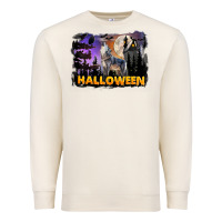 Sandshell Halloween Wolf Premium Sweatshirt - LillyAllenDesigns