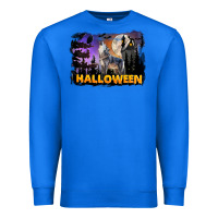 True Royal Halloween Wolf Premium Sweatshirt - LillyAllenDesigns
