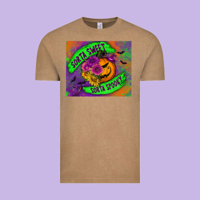 Sorta Sweet Sorta Spooky Mousepad Vintage Tee Designed By Bundleandbundleshop