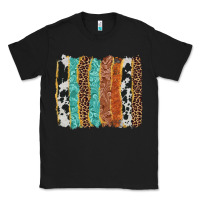 Black western brushstroke Classic Tee - AdoDesignShop