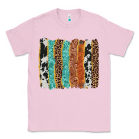 Bubblegum Pink western brushstroke Classic Tee - AdoDesignShop