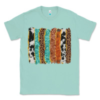 Seafoam western brushstroke Classic Tee - AdoDesignShop