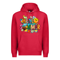 Cardinal hello summer Premium Hoodie - JahusDesignShop