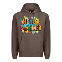 Coffee hello summer Premium Hoodie - JahusDesignShop
