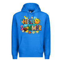True Royal hello summer Premium Hoodie - JahusDesignShop