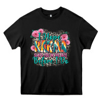 Black i hope karma slaps you in the face before i do Heavy Core Tee - Zillion Design Studio