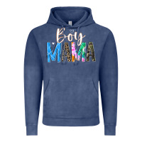 Vintage Denim boy mama  black Vintage Hoodie - JahusDesignShop
