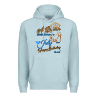 Blue Mist A Queen Was Born In July 24th Happy Birthday Premium Hoodie - Bettercallsaul