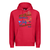 Cardinal A Queen Was Born In July 24th Happy Birthday Premium Hoodie - Bettercallsaul