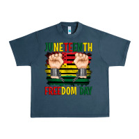 Midnight Navy juneteenth freedom day Urban Heavy Tee - Artiststas
