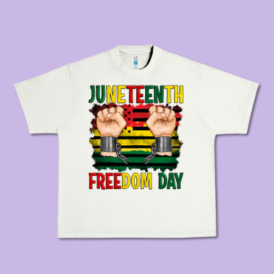 Juneteenth Freedom Day Urban Heavy Tee Designed By Artiststas