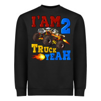 Black i'am two truck yeah Heavyweight Sweatshirt - Artiststas