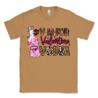 Toasted Coconut V is For Valentine Vodka Classic Tee - CowhideDigitalArt