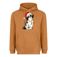 Meerkat christmas shih tzu dog Heavyweight Hoodie - LillyAllenDesigns