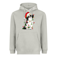 Moon Dust christmas shih tzu dog Heavyweight Hoodie - LillyAllenDesigns