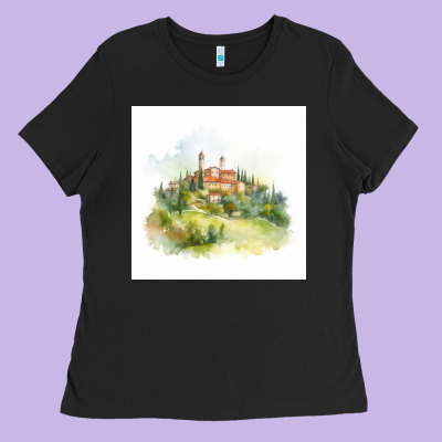 Italy Ladies Tee Designed By Unal Design
