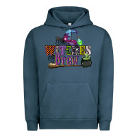 Pigment Midnight Navy witches brew Urban Hoodie - CowGirlArtShop