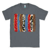 Charcoal Heather western brushstroke Classic Tee - AdoDesignShop