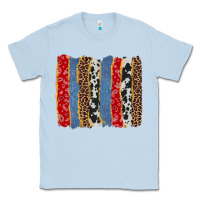 Dusty Blue western brushstroke Classic Tee - AdoDesignShop