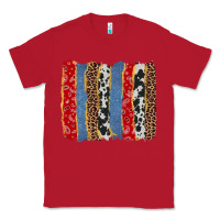 Red western brushstroke Classic Tee - AdoDesignShop