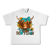Lunar Rock barn hair don't care long haired cow Urban Heavy Tee - Jasminsmagicworld