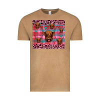 Vintage Camel highland cow valentines Vintage Tee - JahusDesignShop