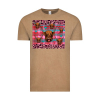 Vintage Coffee highland cow valentines Vintage Tee - JahusDesignShop