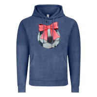Vintage Denim coquette soccer bow Vintage Hoodie - JahusDesignShop