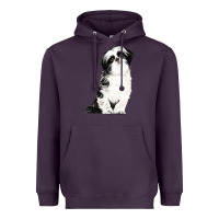 Plum shih tzu dog Heavyweight Hoodie - LillyAllenDesigns