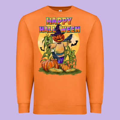 Happy Halloween Premium Sweatshirt Designed By Lillyallendesigns