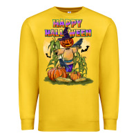 Lemon happy halloween Premium Sweatshirt - LillyAllenDesigns