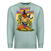 Seafoam happy halloween Premium Sweatshirt - LillyAllenDesigns