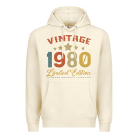Sandshell Vintage 1980 Clothes 40 Years Old Retro 40th Birthday Premium Hoodie - Bettercallsaul