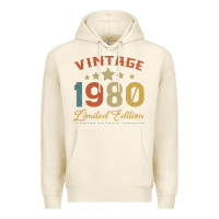Tofu Vintage 1980 Clothes 40 Years Old Retro 40th Birthday Premium Hoodie - Bettercallsaul