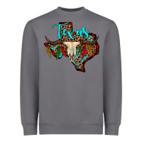 Storm bullskull texas map Heavyweight Sweatshirt - JahusDesignShop