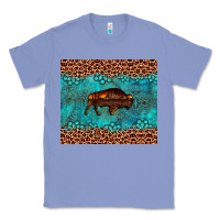 Colony Blue bison leopard gemstone Classic Tee - Artiststas