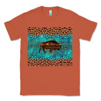 Copper bison leopard gemstone Classic Tee - Artiststas