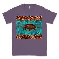 Lavender bison leopard gemstone Classic Tee - Artiststas