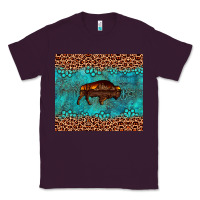 Plum bison leopard gemstone Classic Tee - Artiststas