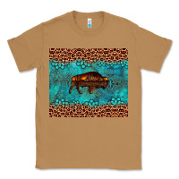 Toasted Coconut bison leopard gemstone Classic Tee - Artiststas