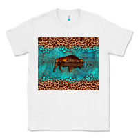 White bison leopard gemstone Classic Tee - Artiststas