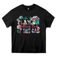 Black i didn't plan on getting out of the car Heavy Core Tee - Zillion Design Studio
