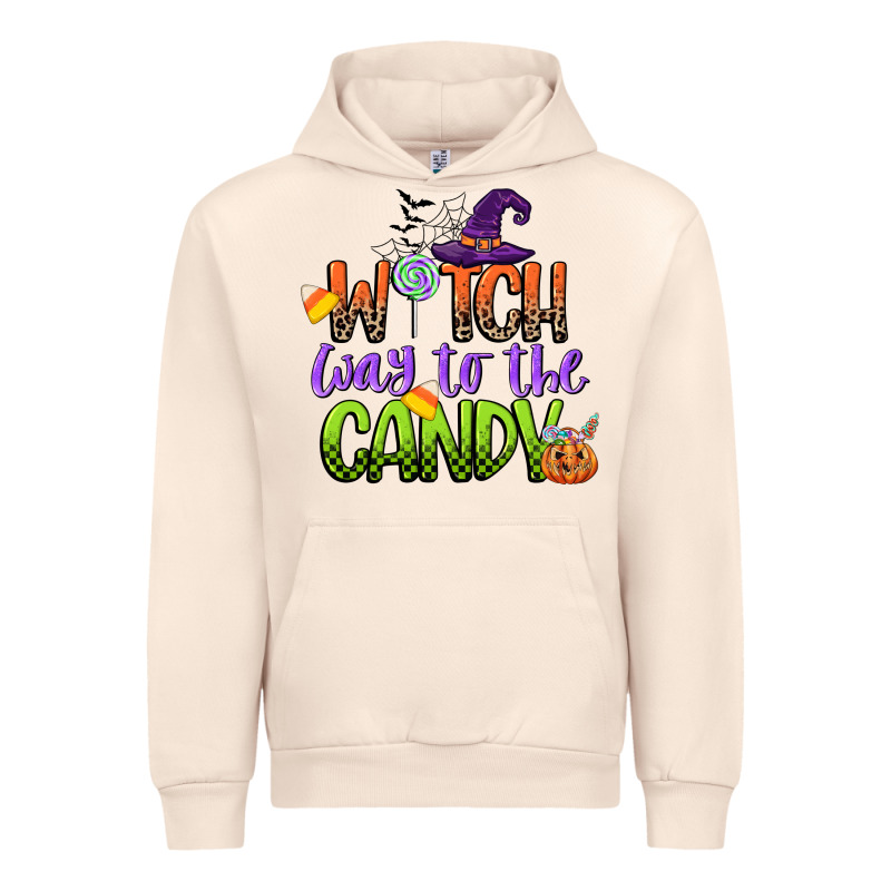 Witch Way To The Candy Urban Hoodie by CowGirlArtShop | Teevron