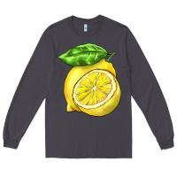 Smoke lemon Long Sleeve Tee - BarkalooDesign