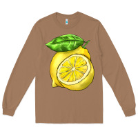 Toasted Coconut lemon Long Sleeve Tee - BarkalooDesign