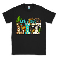 Black western lets get lit ado Classic Tee - AdoDesignShop